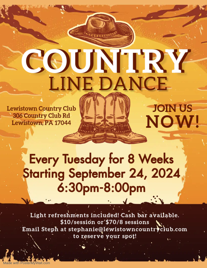 LCC Line Dancing 9.24.2024 for 8 weeks